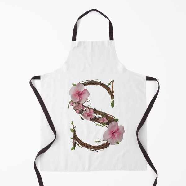 Item preview, Elegant Floral Letter S - Nature-Inspired Botanical Design designed and sold by Psycho-Crazy.