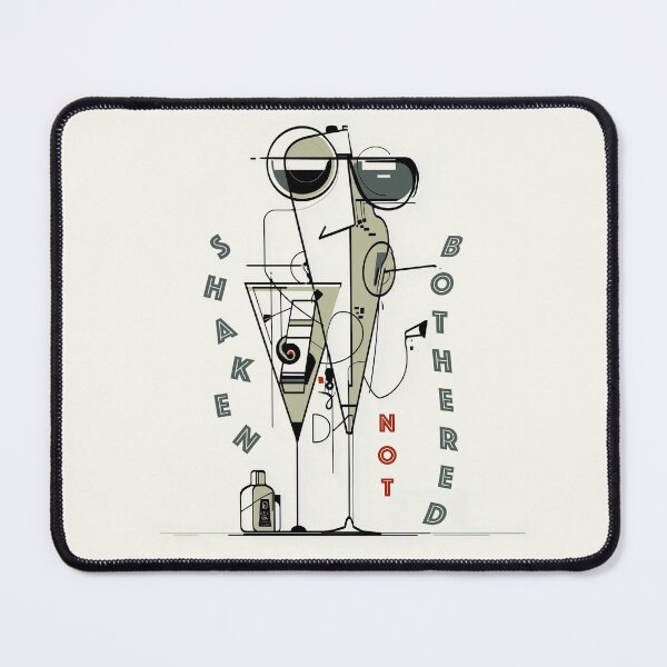 Item preview, Shaken, Not Bothered – Cool Cocktail Energy designed and sold by Bearabilia.