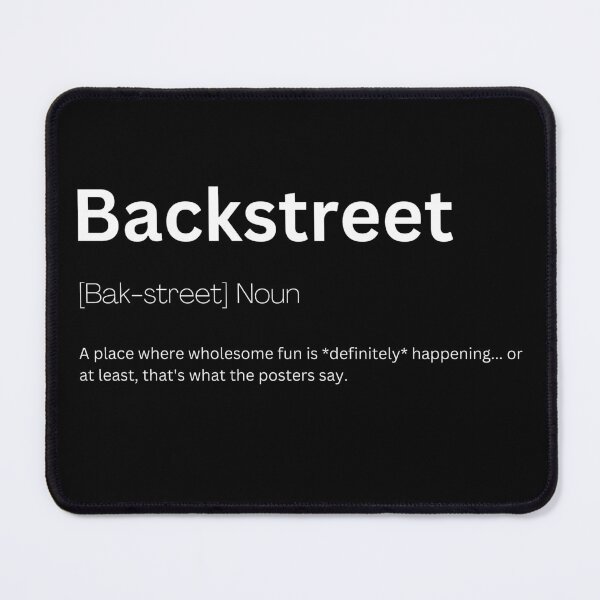 Item preview, Backstreet Dictionary Definition designed and sold by Kaigozenn.