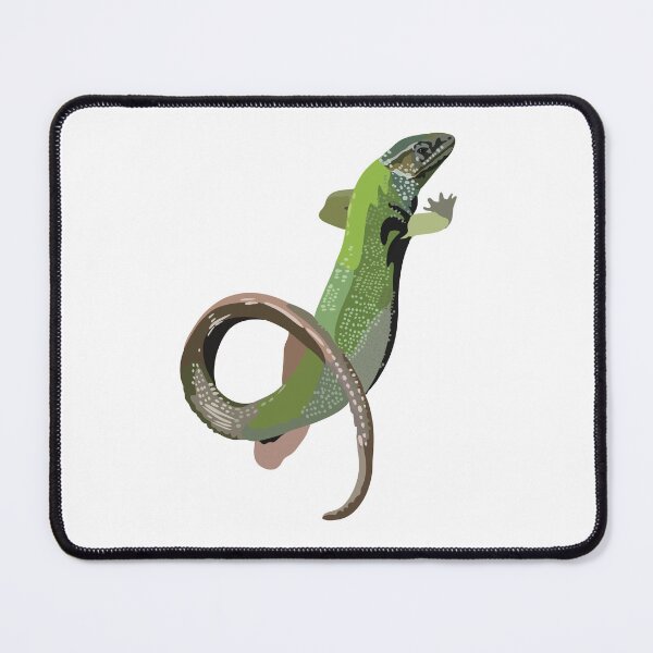 Item preview, E is for European Lizard,European Lizard Design – Reptile Art for Nature Lovers  designed and sold by PrettylittlepastelUk.