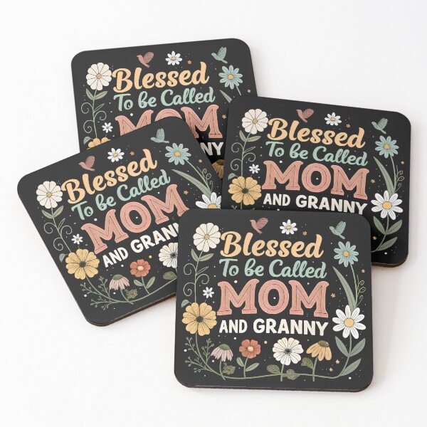 Item preview, blessed to be called mom and granny designed and sold by GogoGrove.