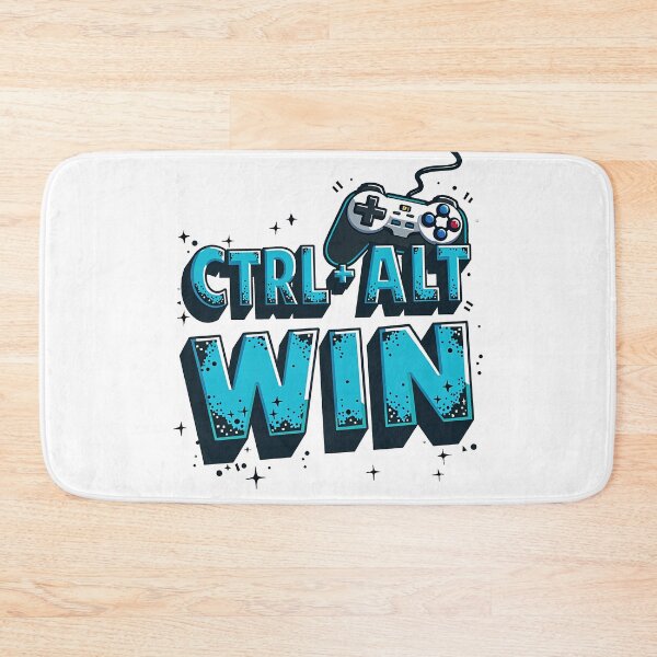 Item preview,  CTRL ALT WIN Gamer Quote – Funny Gaming Controller Design designed and sold by Jason123za.