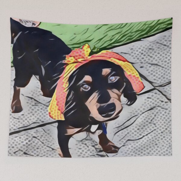 Item preview, Silly Spaniel In Retro Pop designed and sold by Fearless-Fox.