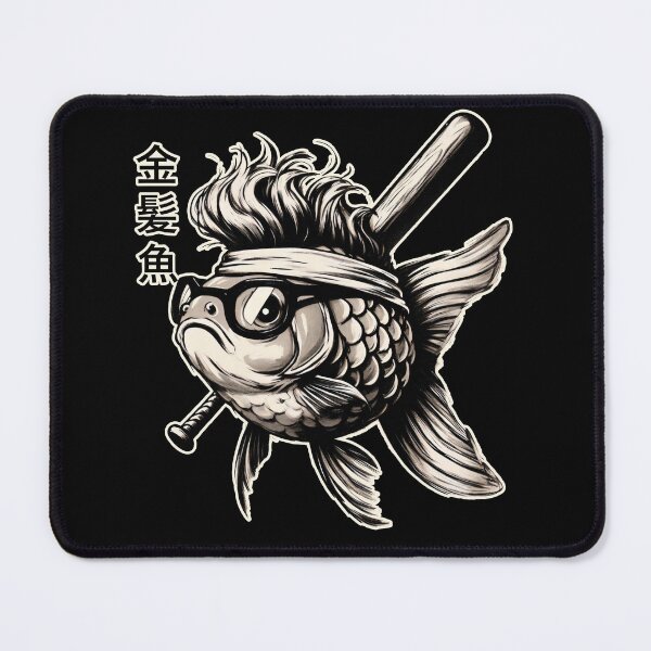 Item preview, Goldfish with Style and Attitude designed and sold by Slick-Waffles.
