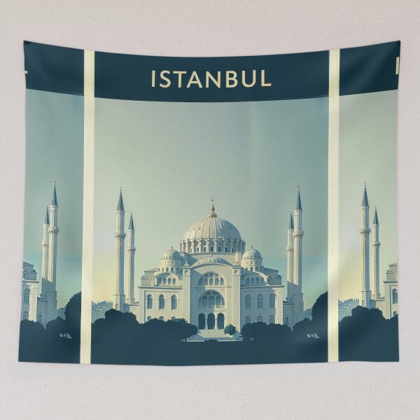 Item preview, Minimalist Istanbul – Soft Elegant Travel  designed and sold by pixelated_echoes.