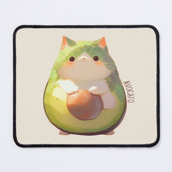 Item preview, Avocato - funny cat lover gift, Pawmkin, cat, kawaii designed and sold by Verubi.