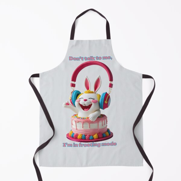 Item preview, Cute Bunny Cake Headphones Frosting Mode Funny Design designed and sold by MythicCotton.