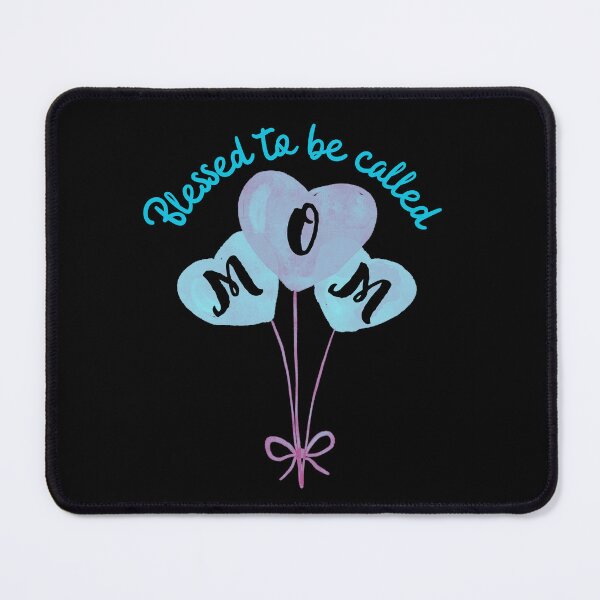 Item preview, Blessed to be called Mom Blue designed and sold by BeesNeesTees.