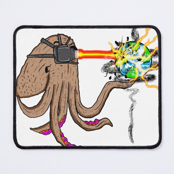 Item preview, Octopus helping the planet designed and sold by Thehomiecabel.