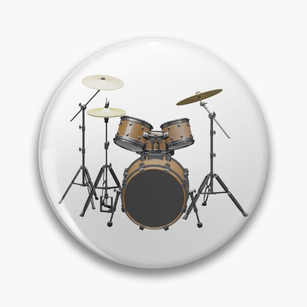 Item preview, Acoustic drum on black designed and sold by Wiko Glitch.
