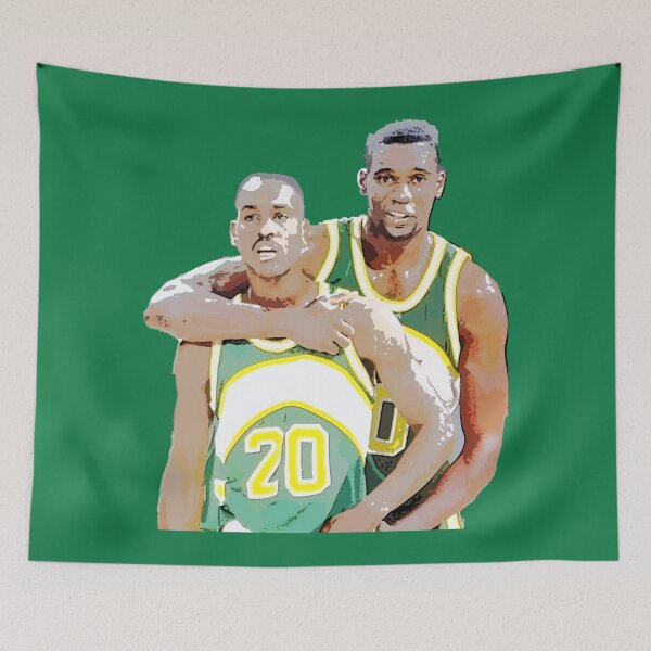 Artikelvorschau, Gary Payton und Shawn Kemp entworfen und verkauft von raffrasta.