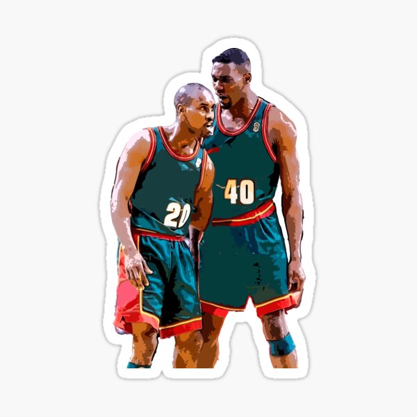Item preview, Gary Payton & Shawn Kemp designed and sold by raffrasta.
