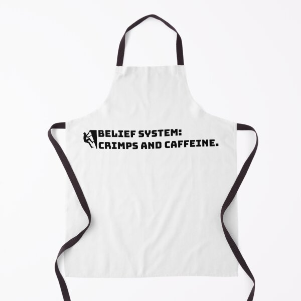 Item preview, Climbing Bouldering Belief System: Crimps and Caffeine designed and sold by Maljonic.