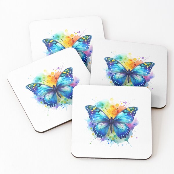 Item preview, Colorful Butterfly with Paint Splash designed and sold by Kids Art 4U.
