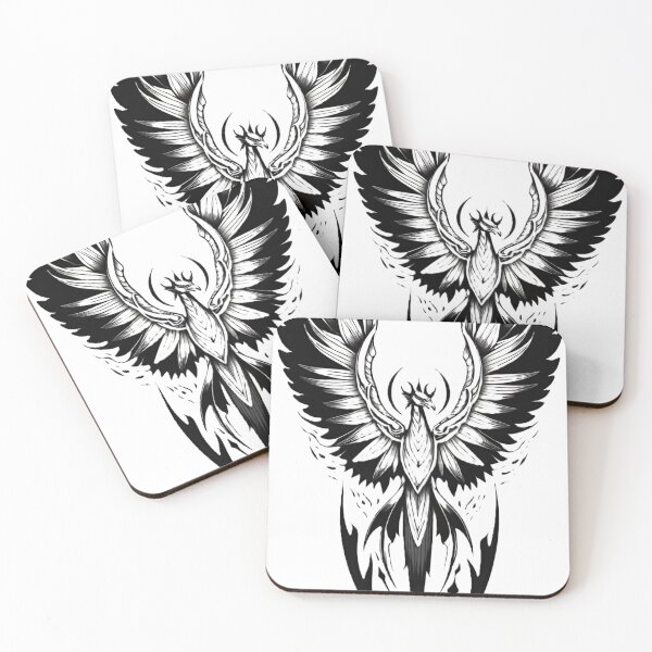 Item preview, phoenix, bird, fire-breathing, fabulous designed and sold by DonnaBlankaArt.