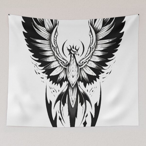 Item preview, phoenix, bird, fire-breathing, fabulous designed and sold by DonnaBlankaArt.
