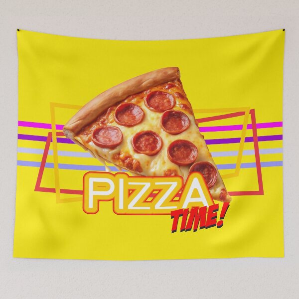 Item preview, FAST FOOD - PIZZA TIME - DELICIOUS DESIGN designed and sold by CuPensky.
