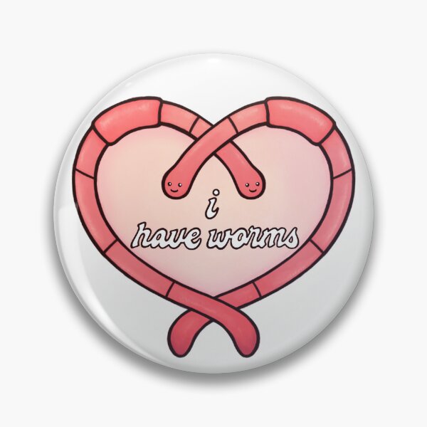 Item preview, i have worms designed and sold by pinkpepperdraws.