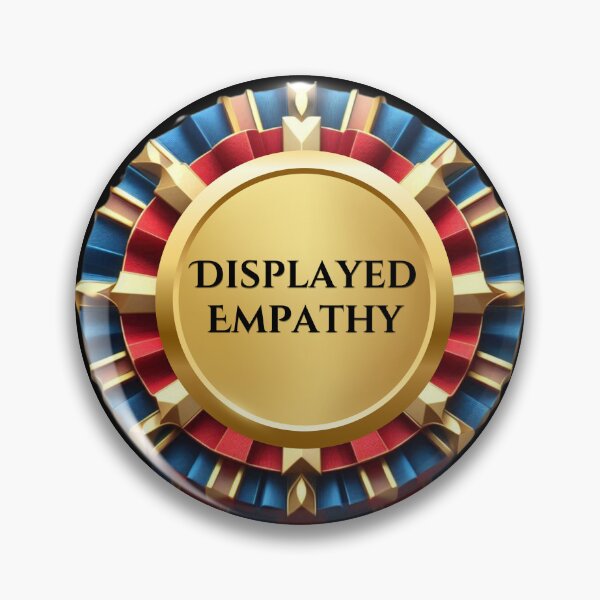 Item preview, RIBBON:  Displayed Empathy - funny awards achievements designed and sold by DesignsFromTW-S.