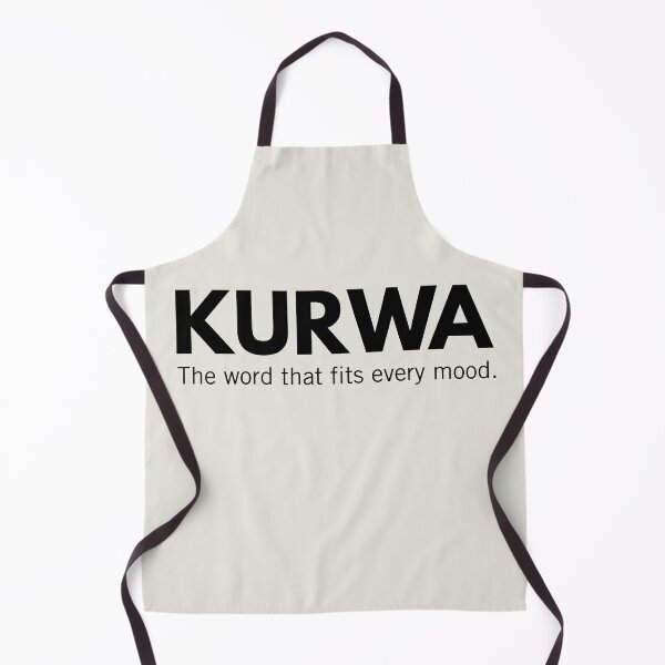 Item preview, Kurwa The Word That Fits Every Mood Funny Polish Gag Gift designed and sold by Anniko Art Studio.