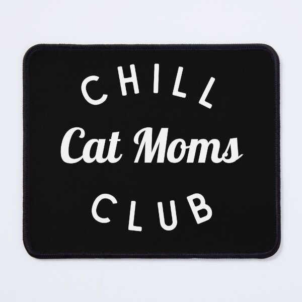 Item preview, Chill Cat Moms Club Shirt, Cat Lover Shirt designed and sold by Sleepy Cat Design.
