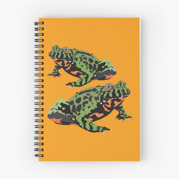 Item preview, F is for Fire Bellied Toad,Fire-Bellied Toad Design – Vibrant & Colorful Amphibian Art designed and sold by PrettylittlepastelUk.