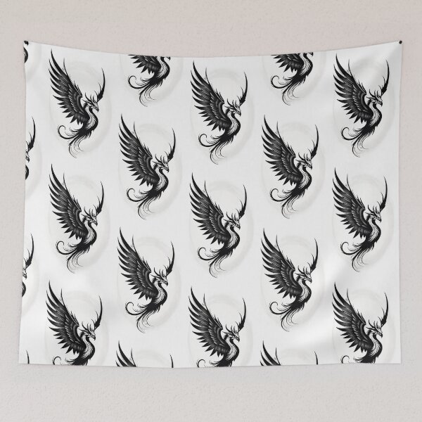 Item preview, phoenix, bird, fire-breathing, fabulous designed and sold by DonnaBlankaArt.