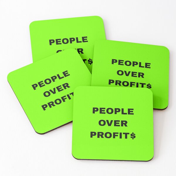 Item preview, People over Profits designed and sold by Kelsey Peyton.