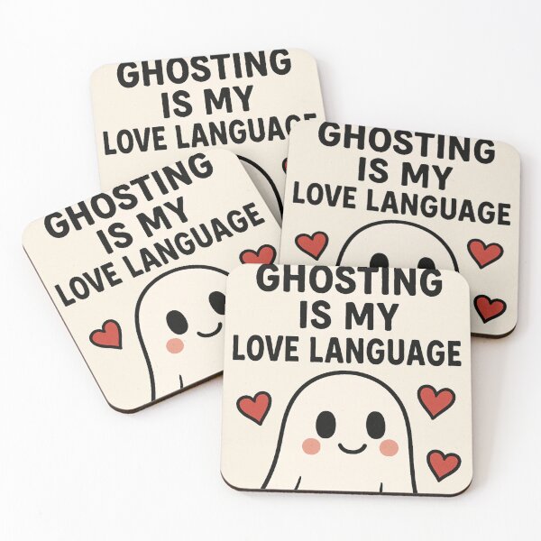 Item preview, Ghosting Is My Love Language 2 Funny Ghost Poster designed and sold by ac3iongDcreator.