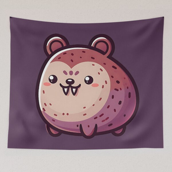Item preview, Rock Hyrax - Dassie | Cute Vampire Potato designed and sold by matchakpop.