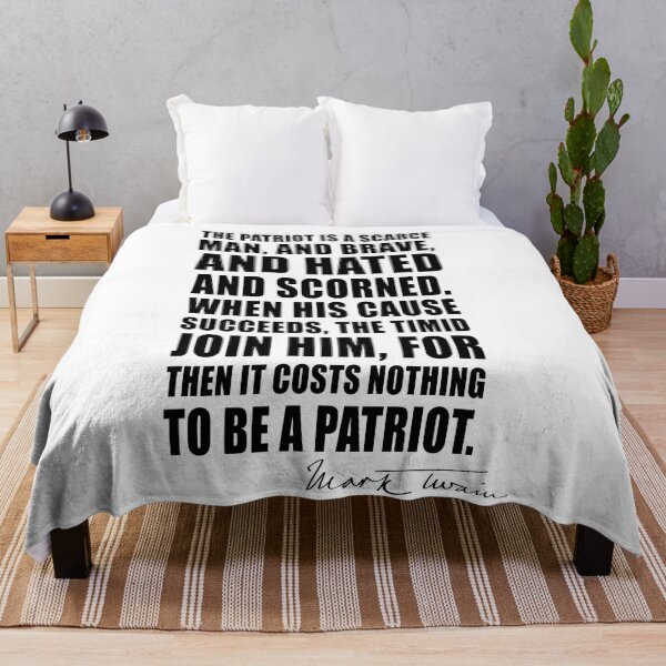 Item preview, Stand Alone. Stand Brave. – Mark Twain’s Call to True Patriots designed and sold by Daniel Hagerman.
