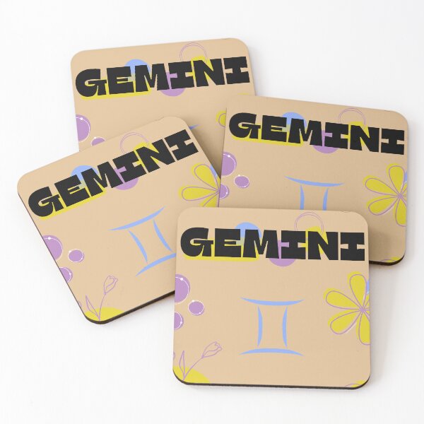 Item preview, Gemini Zodiac Sign | Colourful Astrology Art designed and sold by CherryWavesJune.