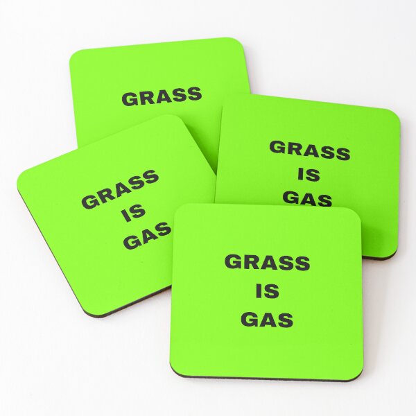 Item preview, Grass is Gas designed and sold by Kelsey Peyton.