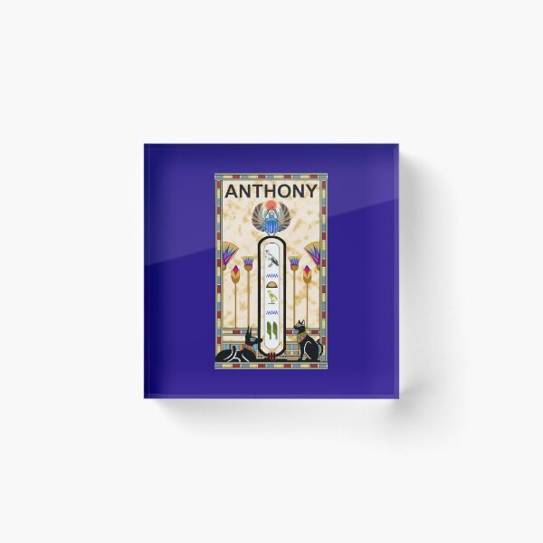 Artikelvorschau, Anthony Egyptian Hieroglyphs entworfen und verkauft von Anthony Seeker.