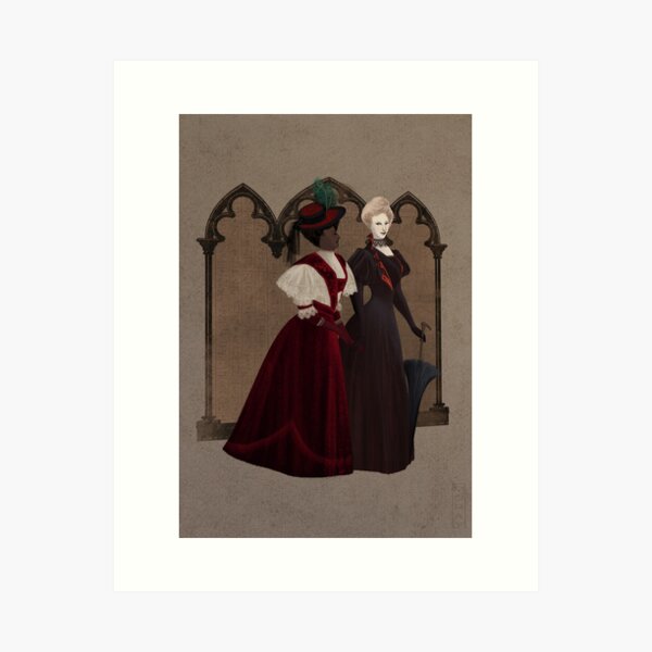 Item preview, The Vampiress and her Acolyte 2 designed and sold by Moray-Prints.