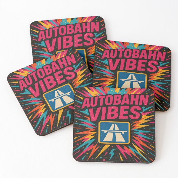 Item preview, Autobahn Vibes – Retro Pop Art Germany Highway Design designed and sold by StudioCultura.