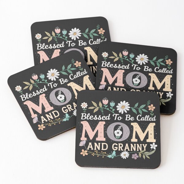 Item preview, blessed to be called mom and granny designed and sold by GogoGrove.