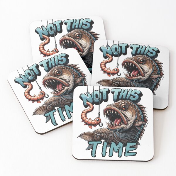 Item preview, Funny Fishing - NOT THIS TIME  designed and sold by SplashPixel.