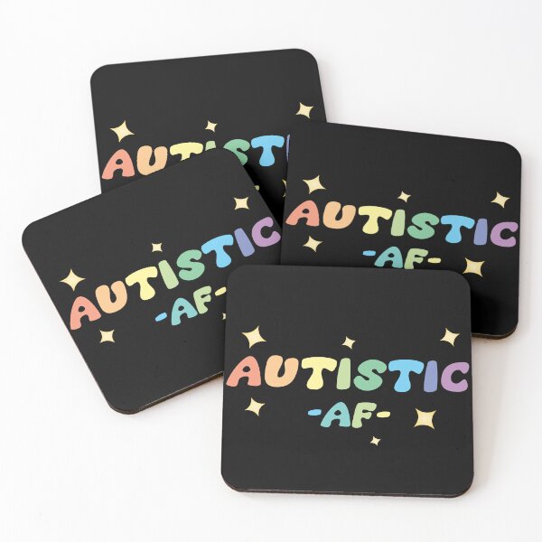 Item preview, Autistic AF  designed and sold by Dopamine Glitch.