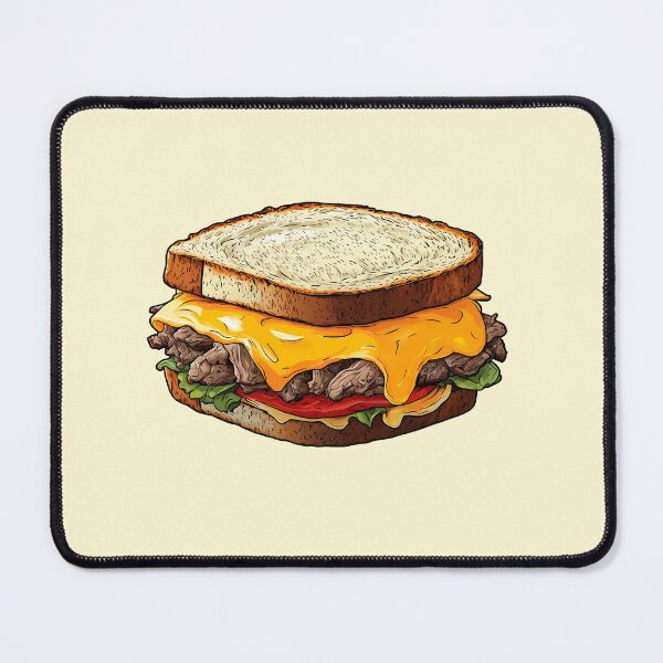 Item preview, Cheesy Beef Sandwich designed and sold by sakurashorty.