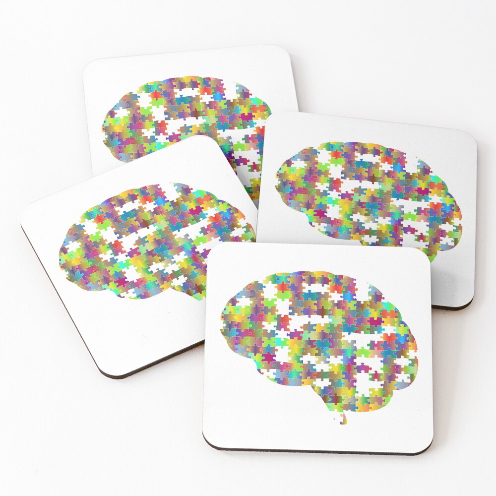Item preview, Coasters (Set of 4) designed and sold by ColorfulCortex.