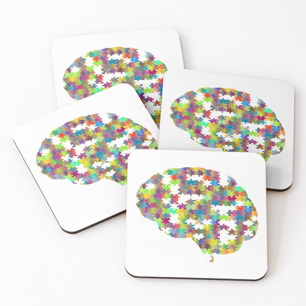 Item preview, Brain Puzzle designed and sold by ColorfulCortex.