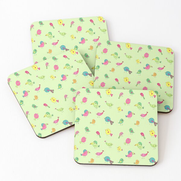 Item preview, Birds of spring - green designed and sold by FridaSofia85.