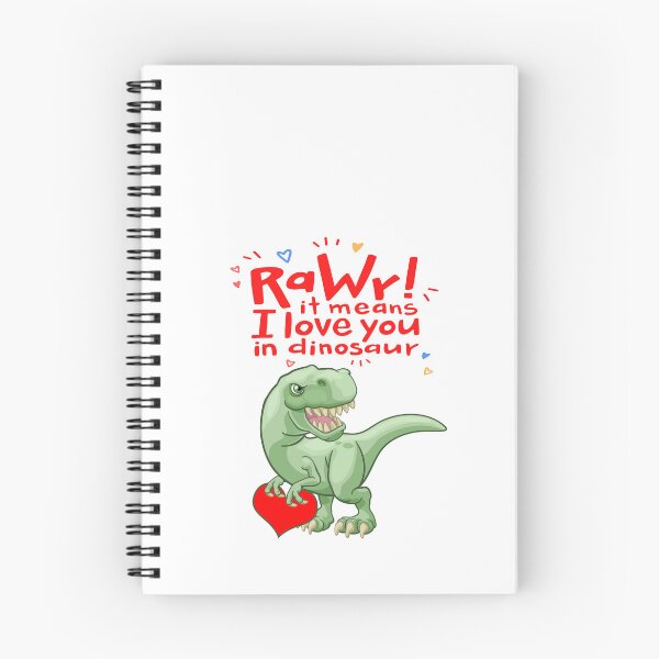 Item preview, Rawr Means I Love You in Dinosaur Valentine’s Day designed and sold by chris-ellis-art.