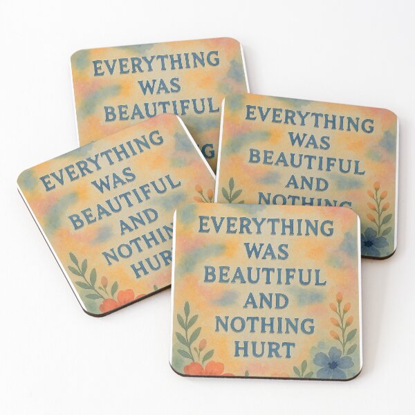 Item preview, Everything Was Beautiful and Nothing Hurt designed and sold by bibliophan.