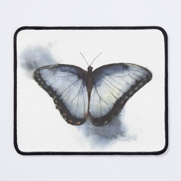 Item preview, Blue Butterfly – Original Watercolor Art Print designed and sold by Watercolors of Nature.