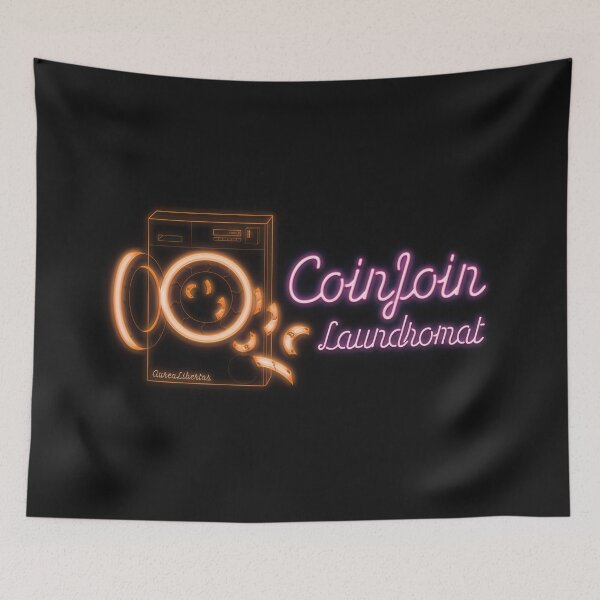Item preview, CoinJoin Laundromat designed and sold by AureaLibertas.