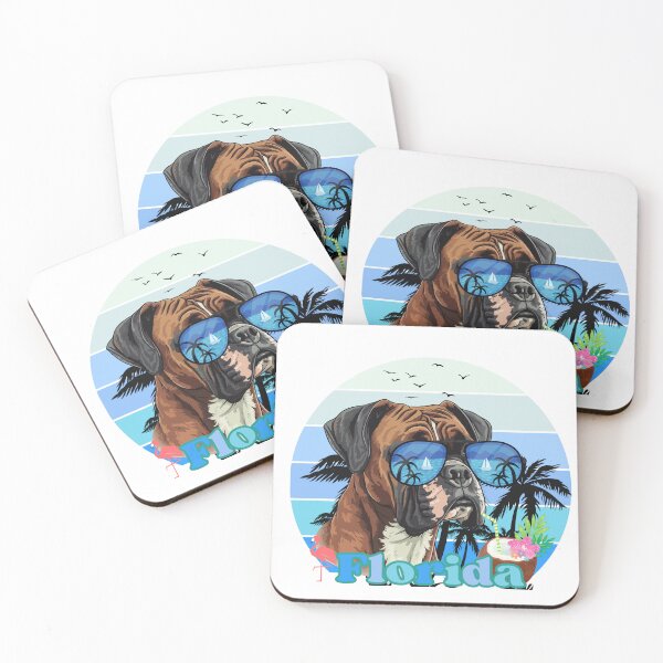 Item preview, Boxer Dog Florida designed and sold by TheMysticNook.