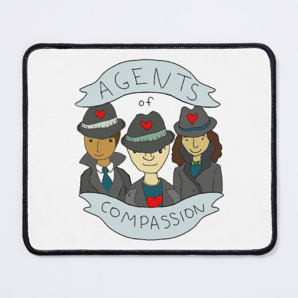 Item preview, Secret Agent of Compassion designed and sold by Kind Living.
