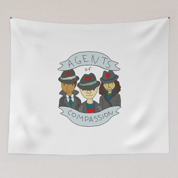 Item preview, Secret Agent of Compassion designed and sold by Kind Living.